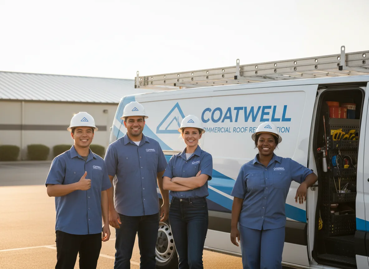 Commercial roof coating company in Bluff City, AR